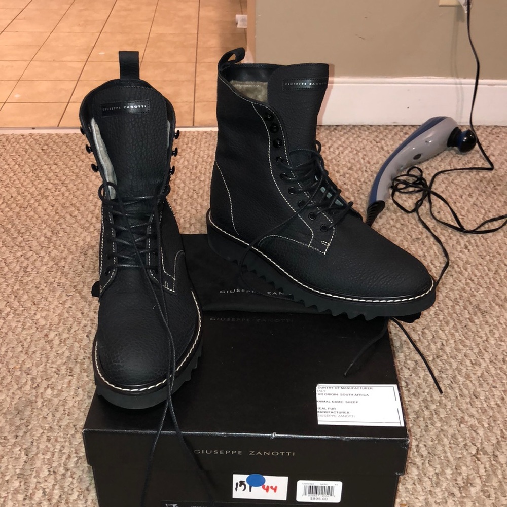 Men’s GIUSEPPE ZANOTTI COMBAT BOOTS